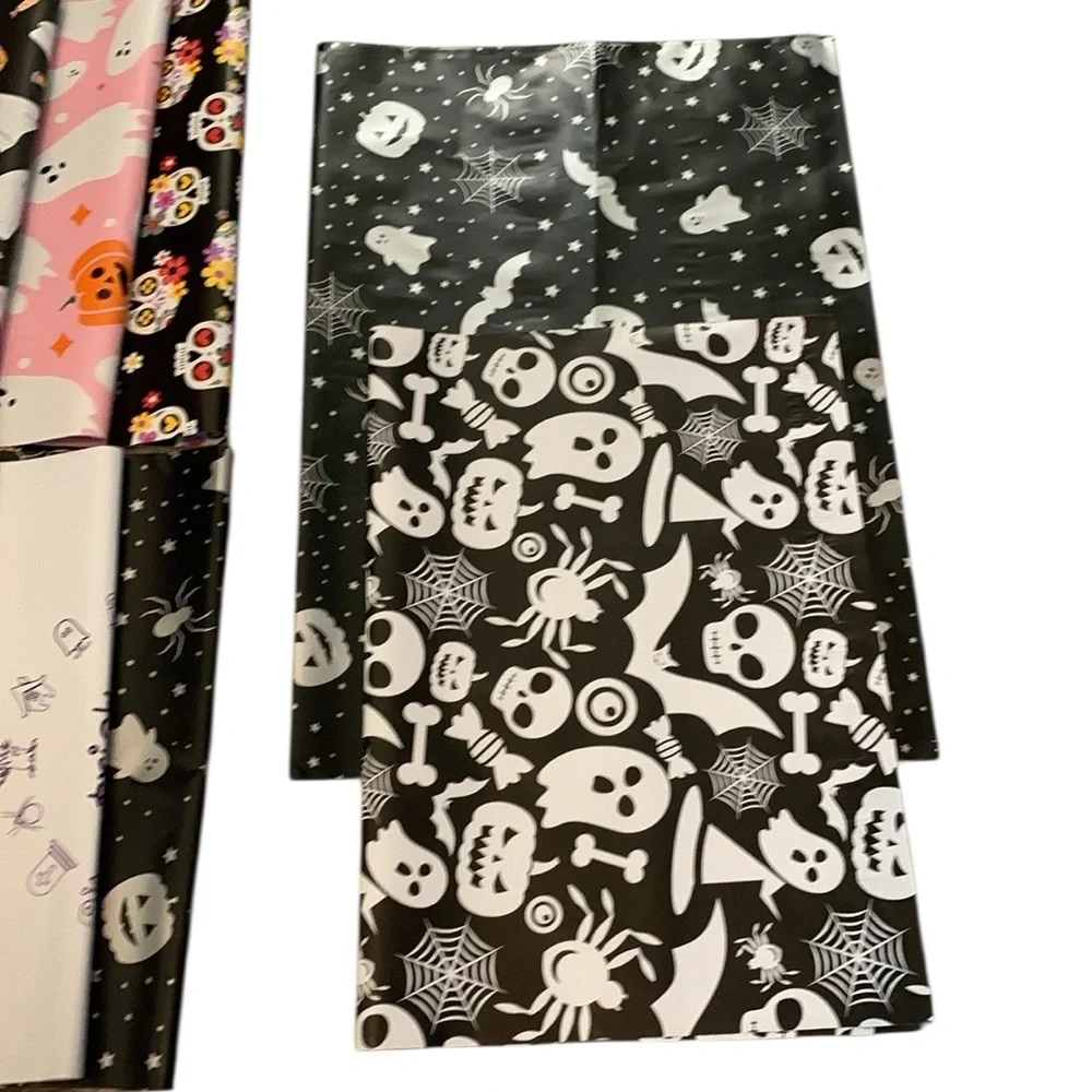 Halloween Variety Pack Lot of 20 Polymailers & 20 Stickers (6X9) (10X13) (14X19)
